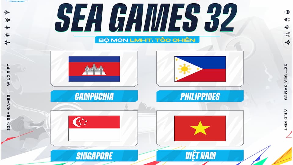 Tốc chiến tại Sea Games 32 - “1 game 4 nước”?