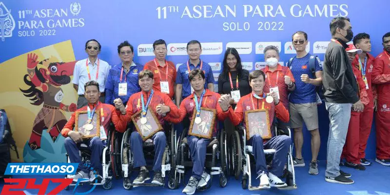 Đoàn thể thao Việt Nam tiếp nối thành công tại đại hội Para Games 12